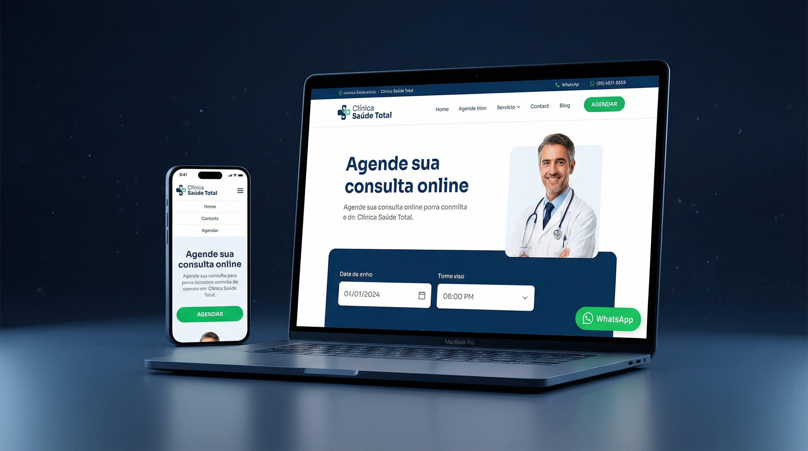 Estrutura para clínica odontológica